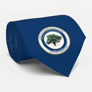 Flagge von North Charleston (South Carolina) Krawatte