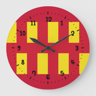 Flagge von Northumberland Große Uhr