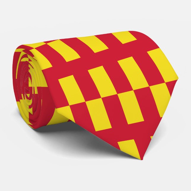 Flagge von Northumberland Krawatte (Gerollt)