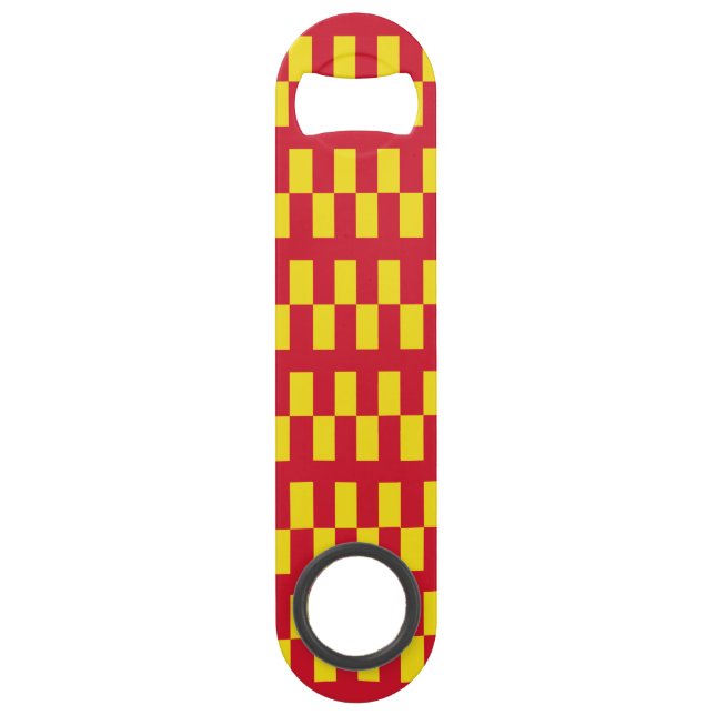 Flagge von Northumberland Speed Flaschenöffner (Vorderseite)