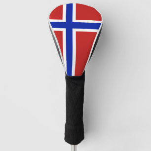 Flagge von Norwegen-Skandinavier Golf Headcover