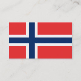 Flagge von Norwegen-Visitenkarten Visitenkarte