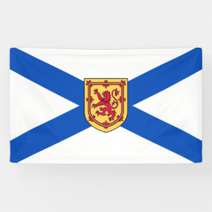 Flagge von Nova Scotia (kanadische Provinz) Banner