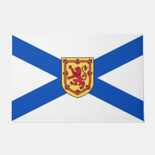 Flagge von Nova Scotia (kanadische Provinz) Fußmatte