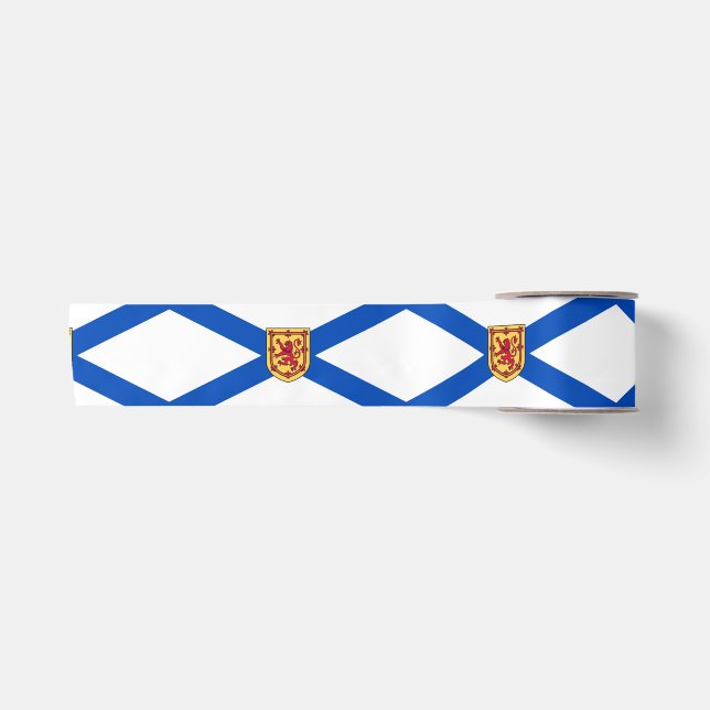 Flagge von Nova Scotia (kanadische Provinz) Satinband (Vorderseite)