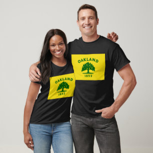 Flagge von Oakland, Kalifornien T-Shirt