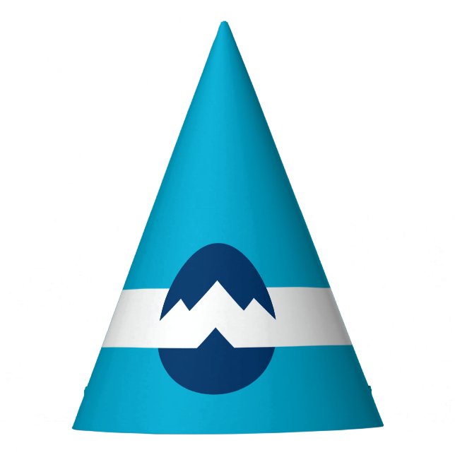 Flagge von Ogden, Utah Partyhütchen (Vorderseite)
