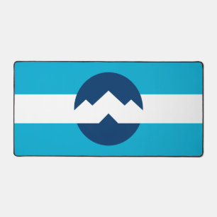Flagge von Ogden, Utah Schreibtischunterlage