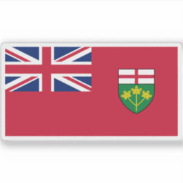 Flagge von Ontario Aufkleber