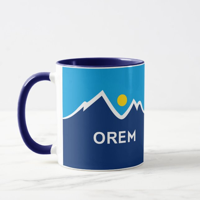 Flagge von Orem, Utah Tasse (Links)