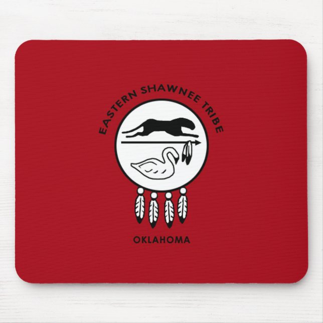 Flagge von OstShawnee Mousepad (Vorne)