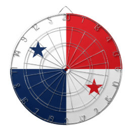 Flagge von Panama Dartscheibe