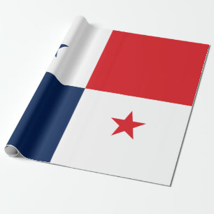 Flagge von Panama Geschenkpapier