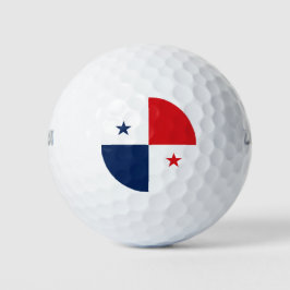 Flagge von Panama Golfball
