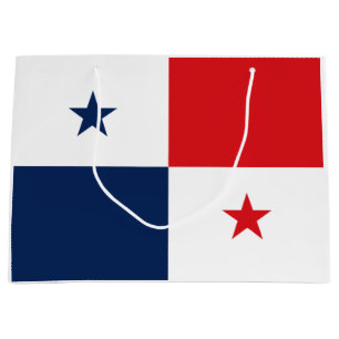 Flagge von Panama Große Geschenktüte