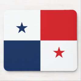 Flagge von Panama Mousepad