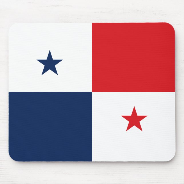 Flagge von Panama Mousepad (Vorne)