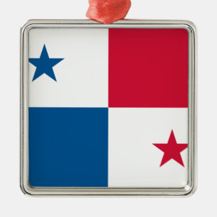 Flagge von Panama Ornament Aus Metall