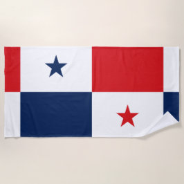 Flagge von Panama Strandtuch
