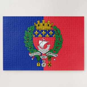 Flagge von Paris (Frankreich)