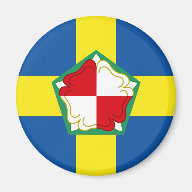 Flagge von Pembrokeshire Magnet (Vorne)
