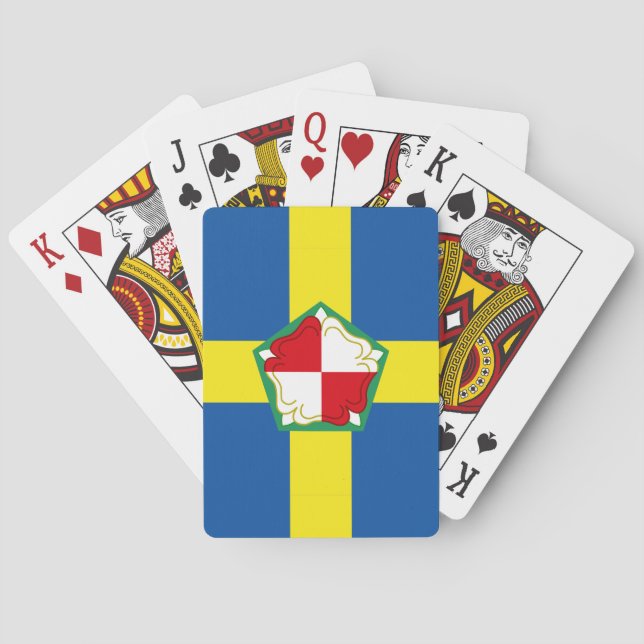 Flagge von Pembrokeshire Spielkarten (Rückseite)