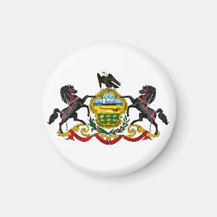Flagge von Pennsylvania Magnet