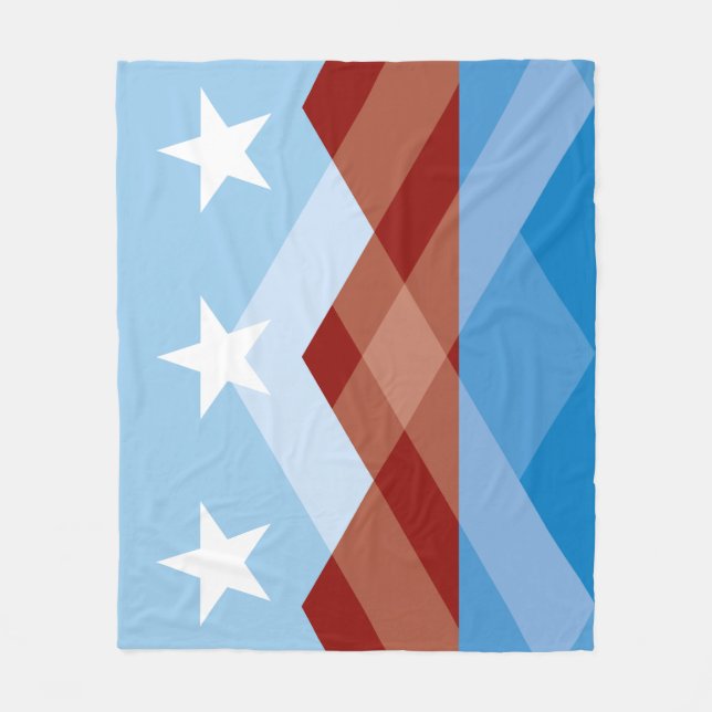 Flagge von Peoria, Arizona Fleecedecke (Vorderseite)