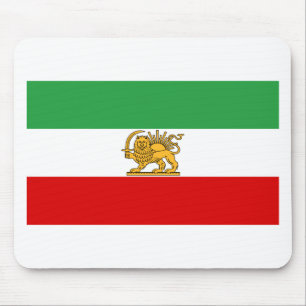 Flagge von Persien/von Iran (1964-1980) Mousepad