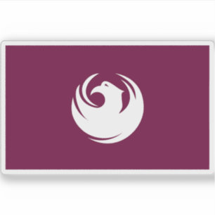 Flagge von Phoenix, Arizona Aufkleber