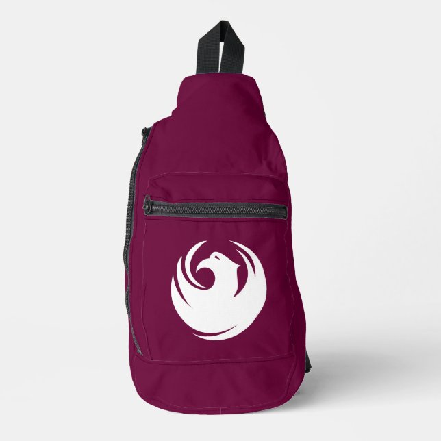 Flagge von Phoenix, Arizona Crossbody Bag (Vorderseite)