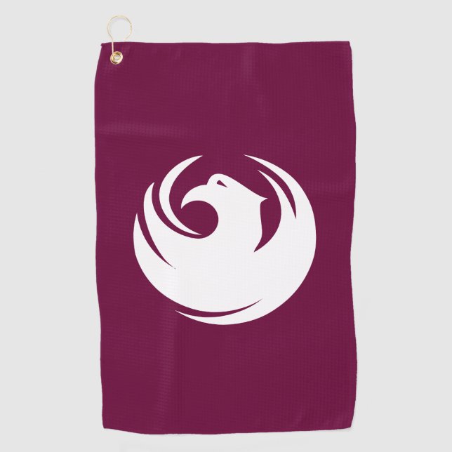 Flagge von Phoenix, Arizona Golfhandtuch (Vorderseite)
