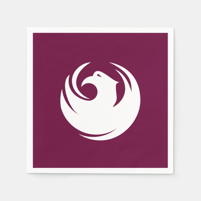Flagge von Phoenix, Arizona Serviette (Vorderseite)