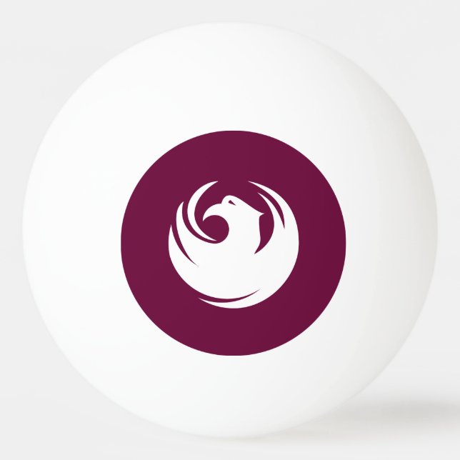 Flagge von Phoenix, Arizona Tischtennisball (Vorderseite)