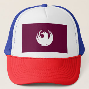 Flagge von Phoenix Stadt Arizona Truckerkappe