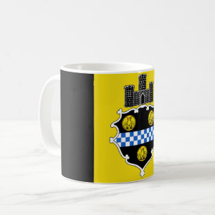 Flagge von Pittsburgh Pennsylvania Kaffeetasse