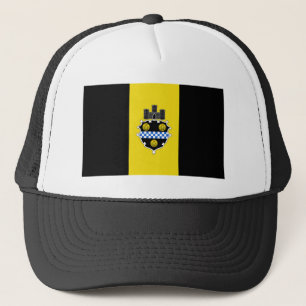Flagge von Pittsburgh, Pennsylvania Trucker Hat Truckerkappe
