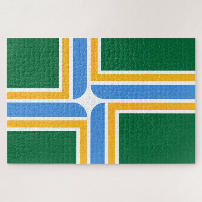 Flagge von Portland (Oregon) (Horizontal)