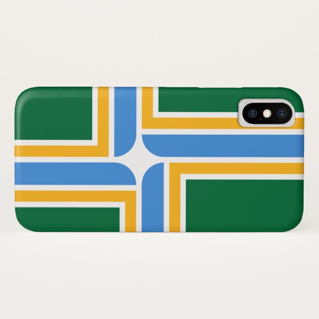 Flagge von Portland (Oregon) Case-Mate iPhone Hülle (Rückseite (Horizontal))