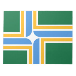 Flagge von Portland (Oregon) Notizblock