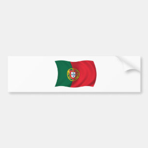 Flagge von Portugal Autoaufkleber