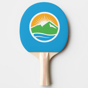Flagge von Provo, Utah Tischtennis Schläger