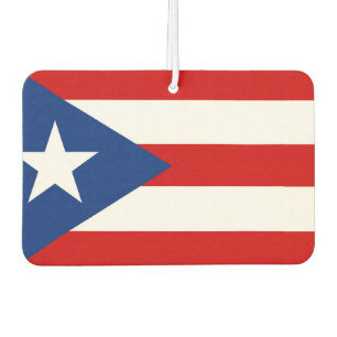 Flagge von Puerto Rico Autolufterfrischer