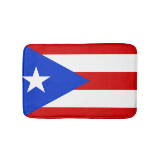 Flagge von Puerto Rico Badematte