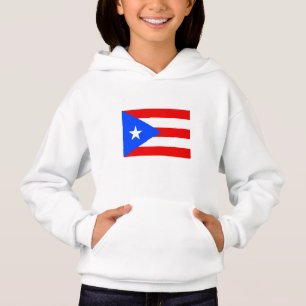 Flagge von Puerto Rico Hoodie