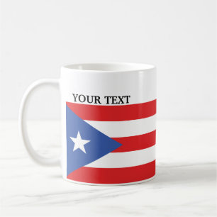 Flagge von Puerto Rico Kaffeetasse