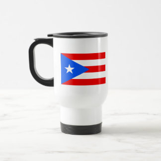 Flagge von Puerto Rico Reisebecher