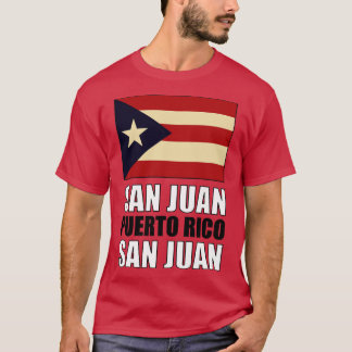 Flagge von Puerto Rico T-Shirt