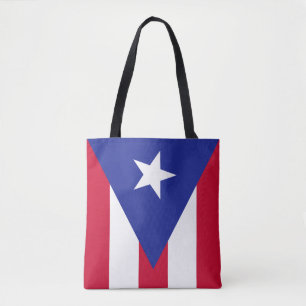 Flagge von Puerto Rico Tasche