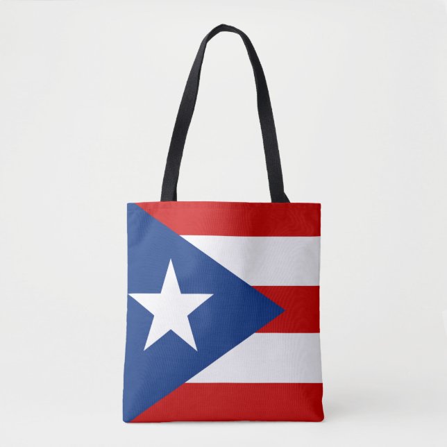 Flagge von Puerto Rico Tasche (Vorderseite)